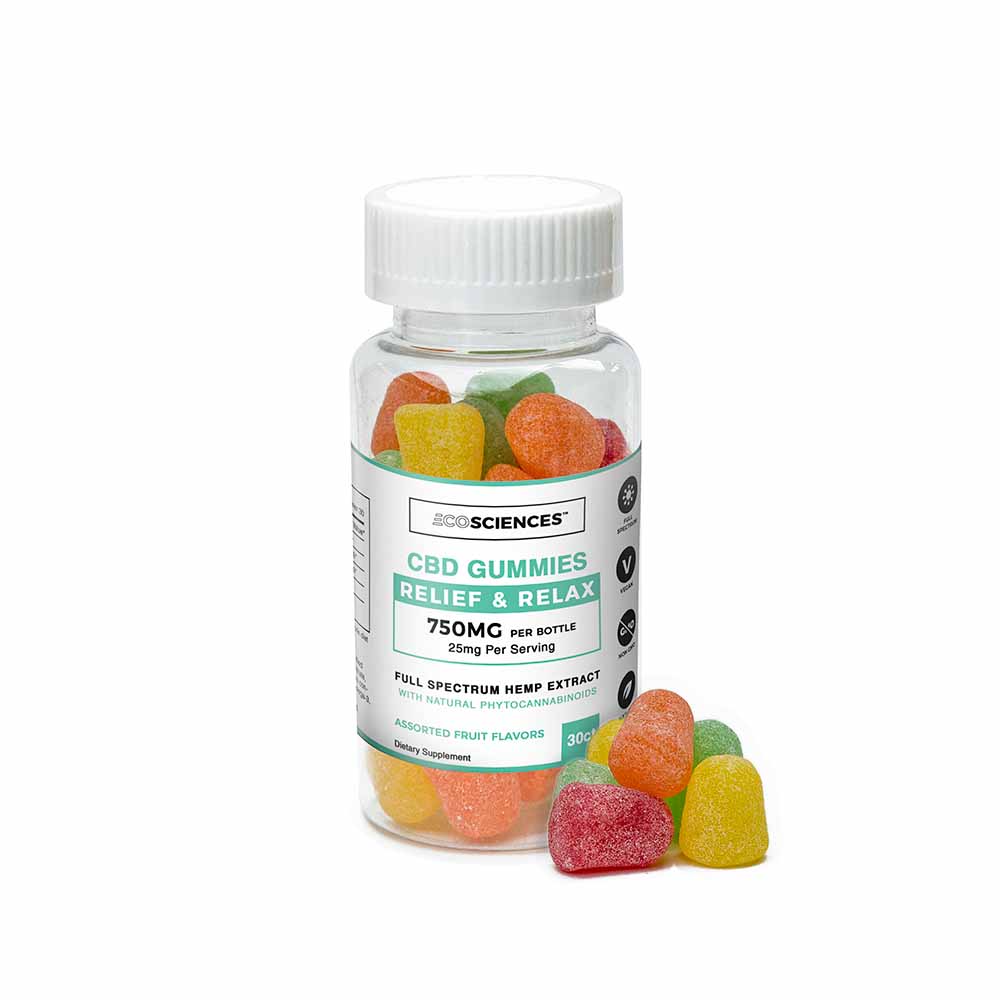 Most popular bottle of 30 CBD Gummies with 25mg CBD each